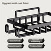 Shower Caddy,5 Pack Adhesive Shower Shelves,Rustproof Stainless Steel Shower Organizer Storage,No Drilling Shelves for Bathroom Storage & Home Decor -Black
