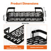 Shower Caddy - Adhesive Hanging Shower Shelf - Bathroom Organizers and Storage, No Drilling Stainless Shower Shelves for Home Decor, Bathroom Accessories