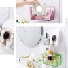 Bathroom Soap Organizer Shower Basket Plastic 1Set Green