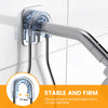 Hanging Shower Caddy, Rustproof Shower Shelf Racks Over Shower Head - No Drilling Bathroom Organizer for Shampoo with Soap Holder-Silver