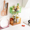 Bathroom Soap Organizer Shower Basket Plastic 1Set Green